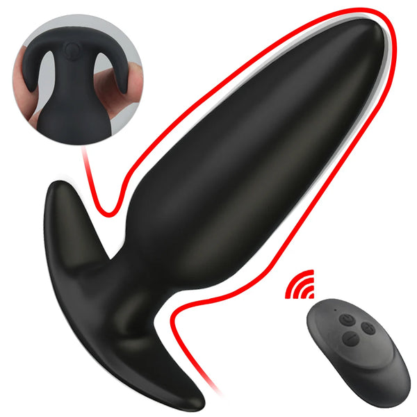 Wireless Remote Control Anal Plug Vibrator