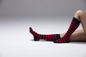 Women's Stylish Stripe Knee High Socks Set