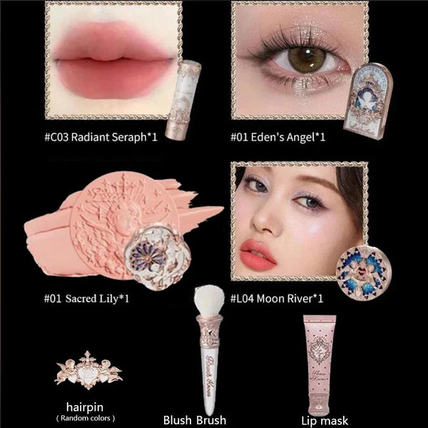 Angel Collection Makeup Gift Box Full Kit All in One