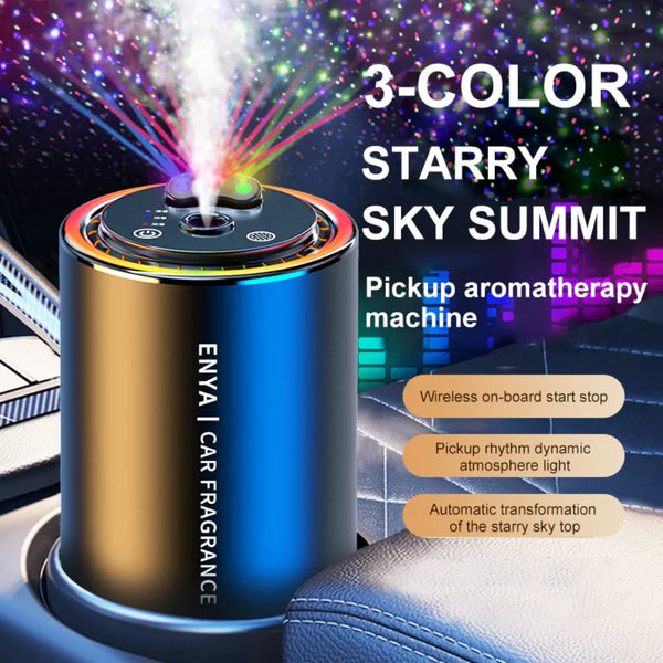 Starry Sky Top 3 in 1 Multi-Function Car Aromatherapy