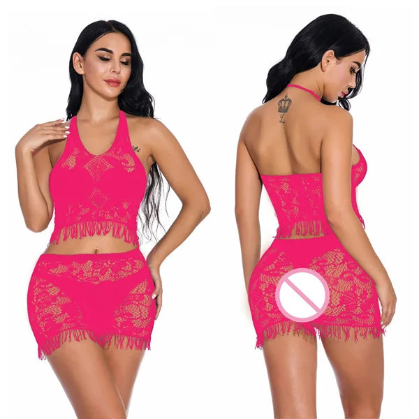 Open Crotch Erotic Lingerie