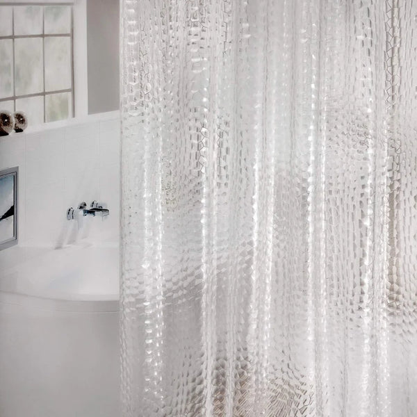 Thick PEVA Water Cube Shower Curtain