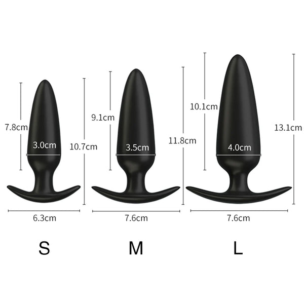 Wireless Remote Control Anal Plug Vibrator
