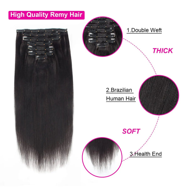 100% Human Hair Extensions