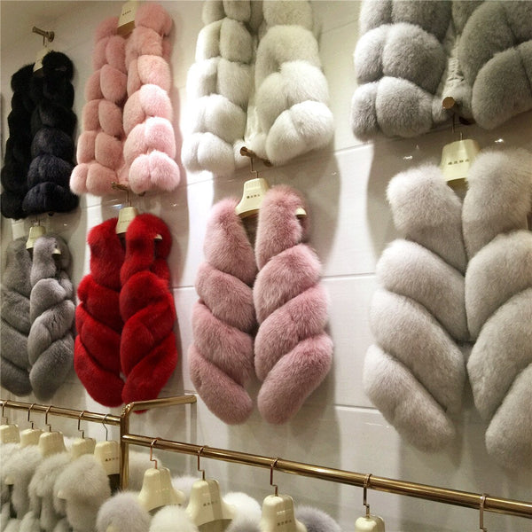 Faux Fur Sleeveless Vest