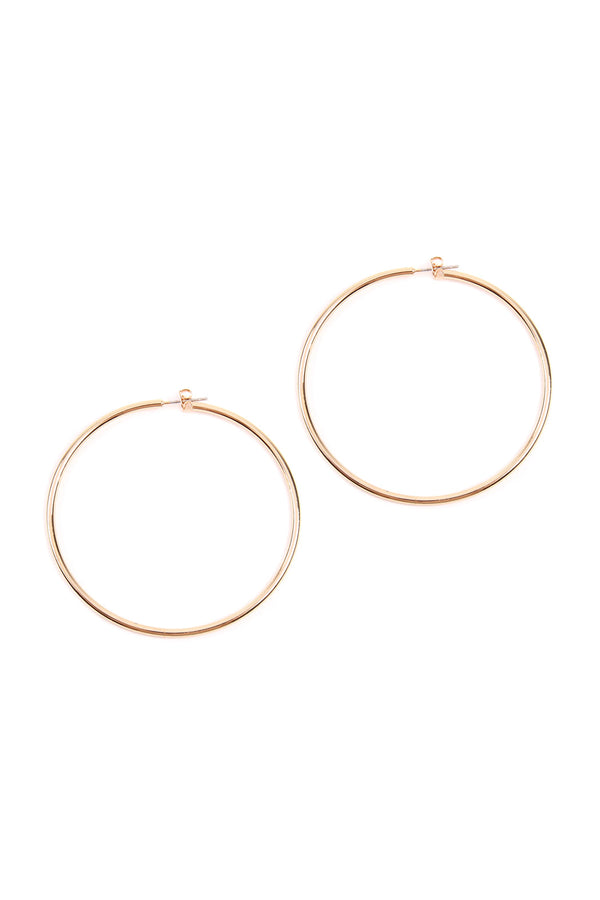 Wire Hoop Earrings