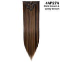 Long Straight Clip in on Hair Extensions