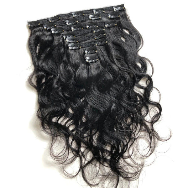 Body Wave Clip in Hair Extensions