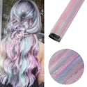 Unicorn Clip in Colored Hair Extensions