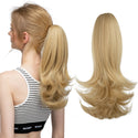 Synthetic Claw Clip in Ponytail Hair Extensions Hairpiece 14"