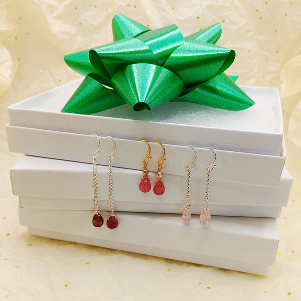 Tourmaline Gumdrop Solitaire Gift Set