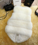 Faux Fur Sleeveless Vest