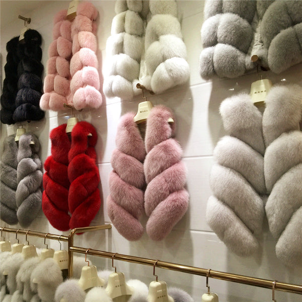 Faux Fur Sleeveless Vest