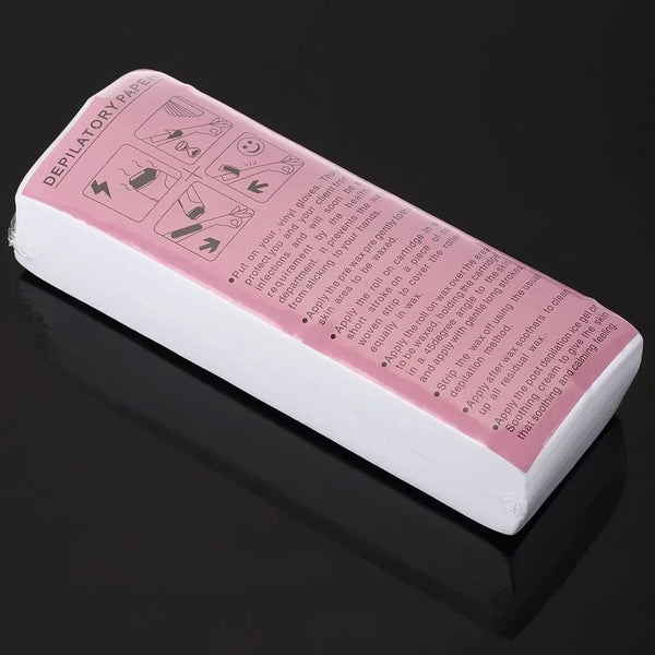100 Sheets Beeswax Hair Removal Non Woven