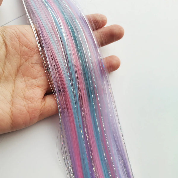 Unicorn Clip in Colored Hair Extensions