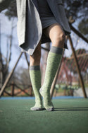 Grizzled Knee High Socks Set