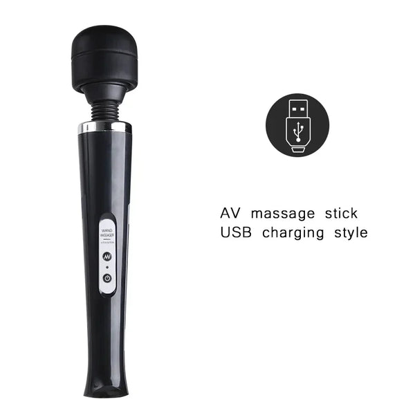 Heating AV Massager Wand Vibrators