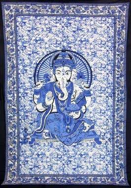 Ganesha Wall Decor Art Tapestry