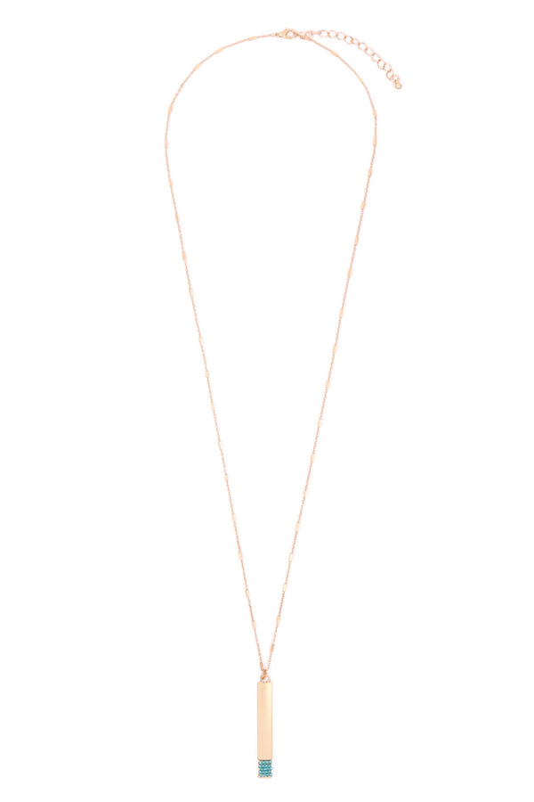 Bar Pendant Necklace