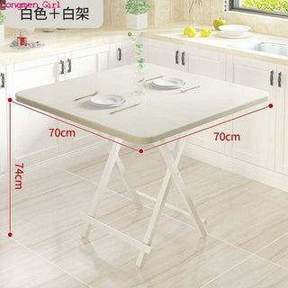 Buy 70x70x74cm-c Portable Folding Table Modern Simple Living Room Dinning Table Set