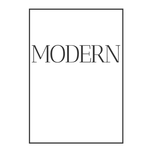 Modern: A decorative book for coffee tables, bookshelves and end tables: Stack style decor books to add home decor to bedrooms - Paperback