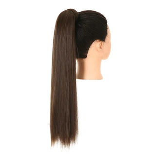 Buy 8b Synthetic Straight Ponytail Hair Extension Clip in