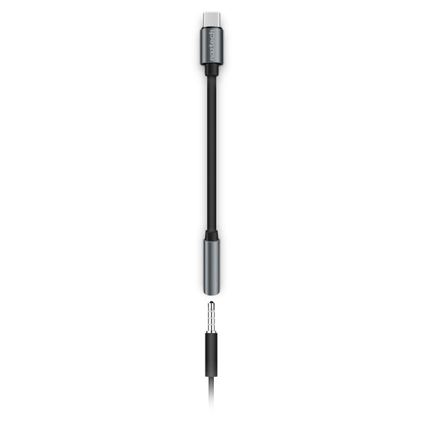 Naztech USB-C to 3.5mm Audio Adapter with Plug and Play Convenience