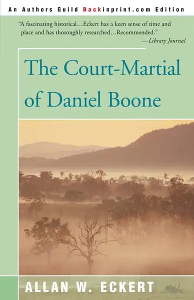 The Court-Martial of Daniel Boone - Paperback
