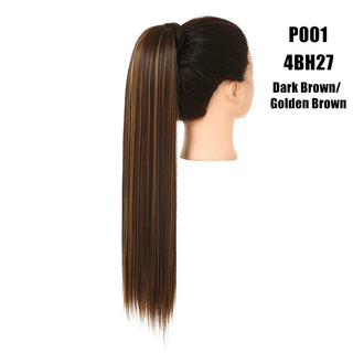 Buy 4bh27 Synthetic Straight Ponytail Hair Extension Clip in