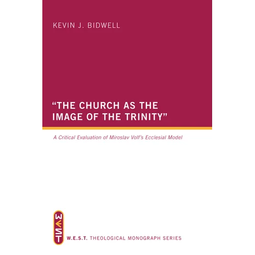 The Church as the Image of the Trinity: A Critical Evaluation of Miroslav Volf's Ecclesial Model - Paperback