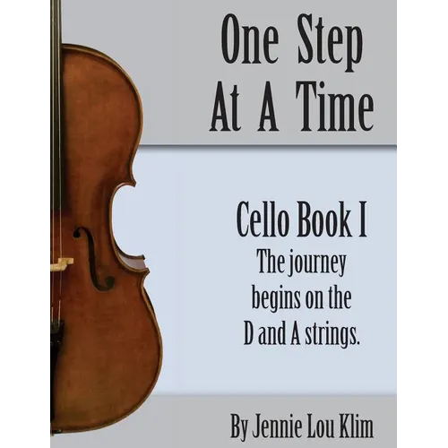 One Step At A TIme: Cello Book I - Paperback