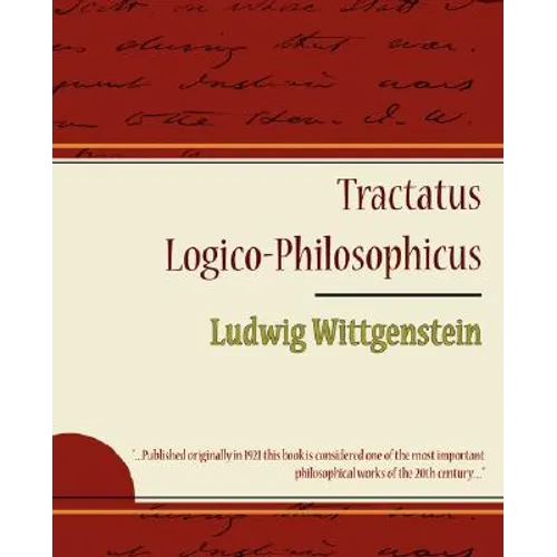 Tractatus Logico-Philosophicus - Ludwig Wittgenstein - Paperback