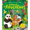 What Can You See? Animal Adventure: With Peek-Through Pages and Fun Facts! - Board Book