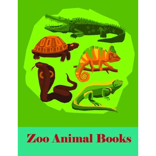 Zoo Animal Books: Cute Forest Wildlife Animals and Funny Activity for Kids's Creativity - Paperback