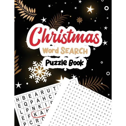 Christmas Word Search Puzzle Book: Christmas Word Search Puzzle, Exercise Your Brain Activity Book, Cleverly Hidden Word Searches for Adults, Teens, a - Paperback