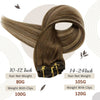 Double Weft Hair Extensions Human Hair for Woman