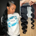 Wrap Around Ponytail