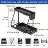 2-Piece Under Sink Organizer with Sliding Shelves – Multi-Purpose Storage Rack