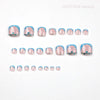 Acrylic Press Toe Nails