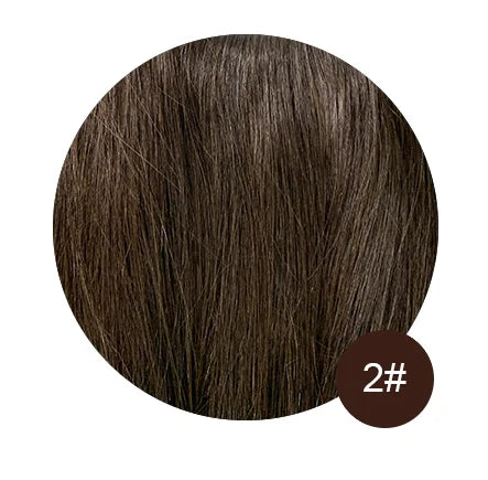 Women Toupee With Bangs Breathable 100% Real Human Hairpiece Blonde Color Wigs