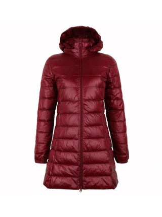 Buy wine Hat Detachable Ultra Light Down Jacket