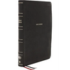 Nkjv, Thinline Reference Bible, Large Print, Leathersoft, Black, Thumb Indexed, Red Letter Edition, Comfort Print: Holy Bible, New King James Version - Imitation Leather