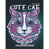 Cute Cat Coloring Book: Stress Relieving Design for Girls, Teen and Adults Coloring Book Easy to Color - Paperback