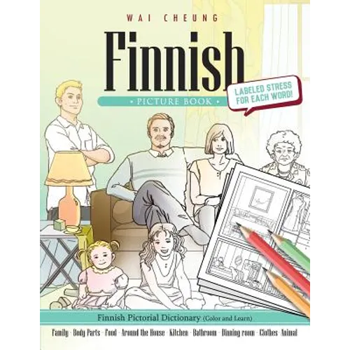 Finnish Picture Book: Finnish Pictorial Dictionary (Color and Learn) - Paperback