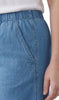Women's Pull-On Denim and Twill Shorts — Stretch Waist No Zipper