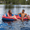 WOW Watersports Ranger 2-Person River Tube with Mesh Bottom and Cup Holders