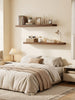 Floating Shelves Set of 4 – 15.8" Wall Shelves with Invisible Brackets