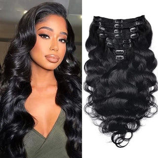 Body Wave Clip in Hair Extensions