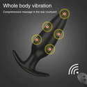 Wireless Remote Control Anal Plug Vibrator