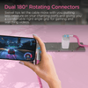 HyperGear Chunky180° 100W USB-C to USB-C Rugged Fast Charge Cable 12ft